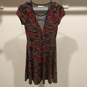 Urban outfitters floral skater dress